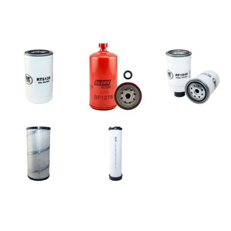 CASE TX 140 Filter Service Kit w/CNH Eng.   YR  2003-