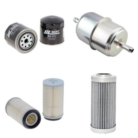 Filter kit for Case W 102 with Hatz Engine