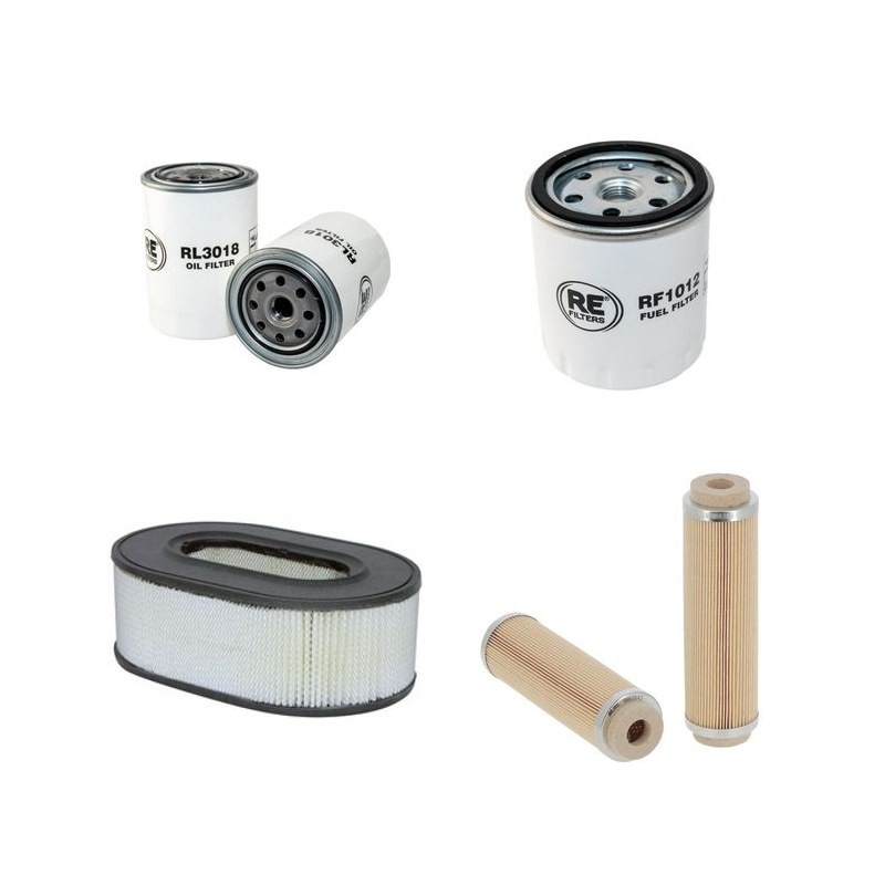 CASE POCLAIN W 252 Filter Service Kit with Hatz Eng