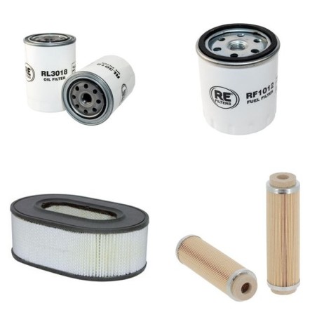CASE POCLAIN W 252 Filter Service Kit with Hatz Eng