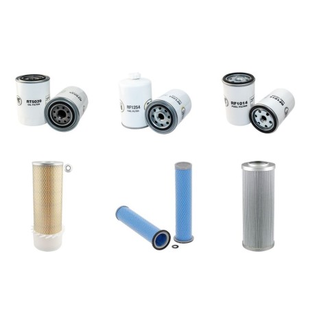 CASE POCLAIN W 752 Filter Service Kit with Cummins Eng