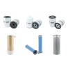 Filter kit for Case Poclain W 752 with Cummins Engine