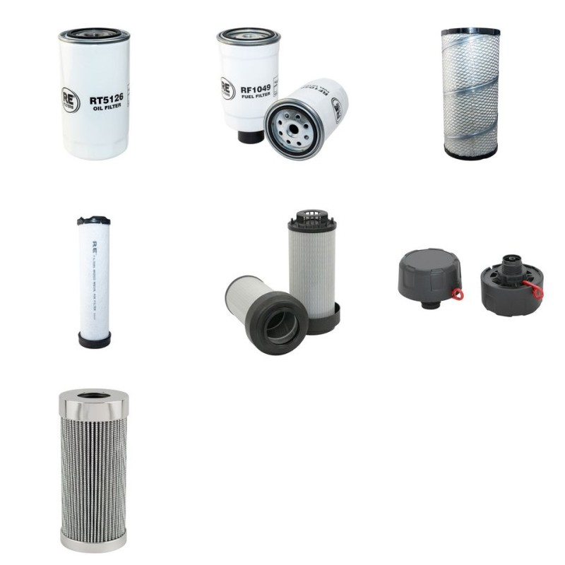 CASE WX 145 Filter Service Kit w/CASE Eng.