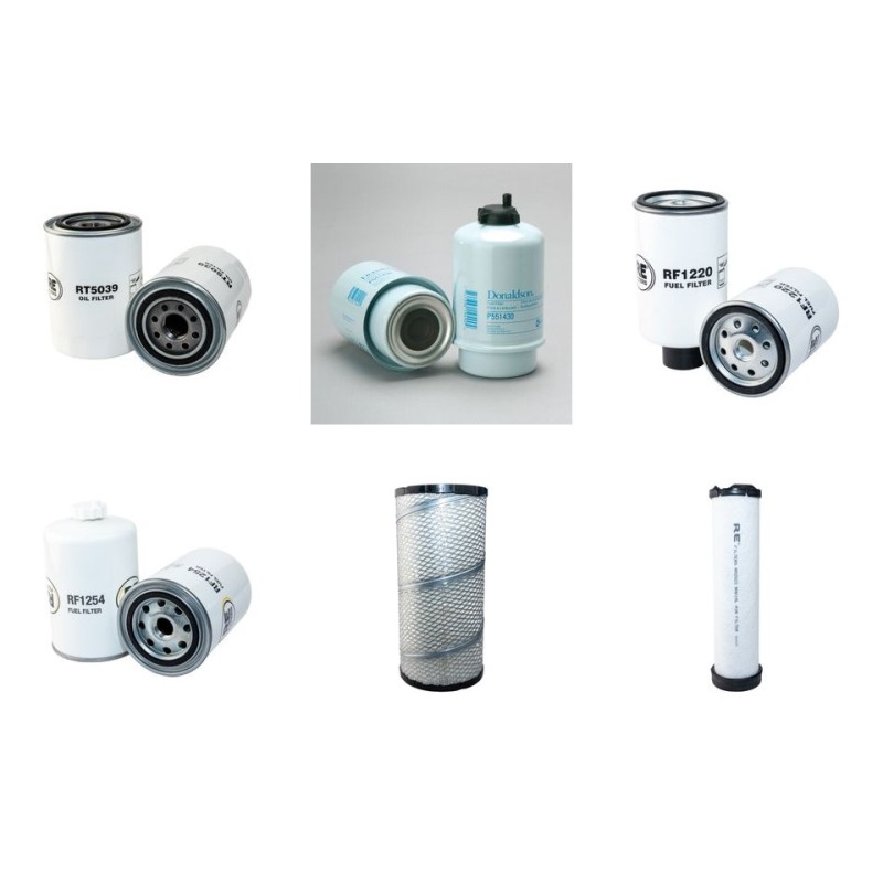 Filter kit for Case WX 150 with Cummins Engine