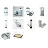 Filter kit for Case WX 150 with Iveco Engine