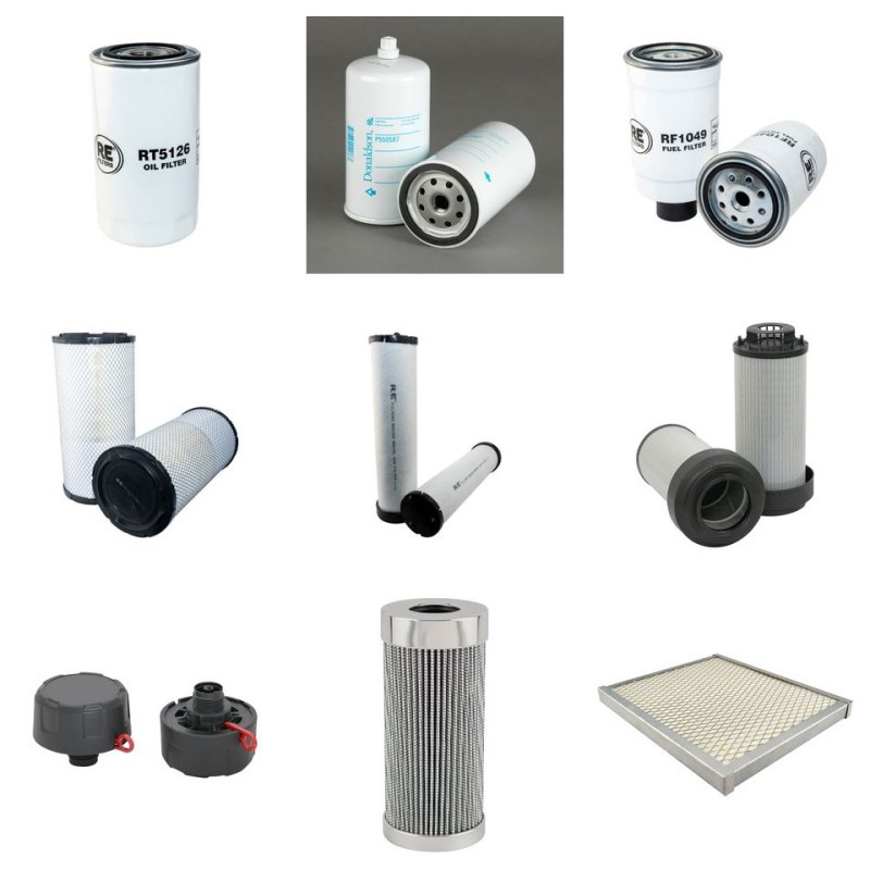 Filter kit for Case WX 165 with CNH F4BE0684D Engine