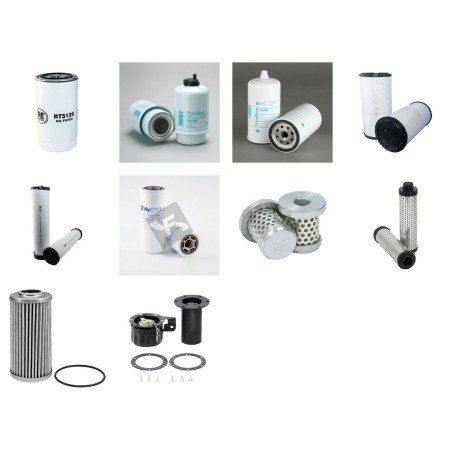 CASE WX 170  Filter Service Kit w/Cummins  Eng. SN   023601-