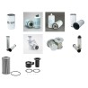 CASE WX 170  Filter Service Kit w/Cummins  Eng. SN   023601-