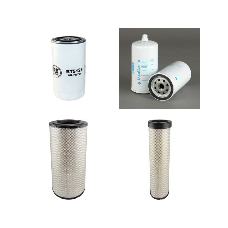 Filter kit for Case WX 210 with CNH Engine  YR 2004-