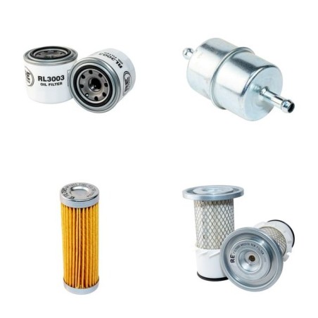 Filter kit for Case CK08 - Air - Oil - Fuel Filters