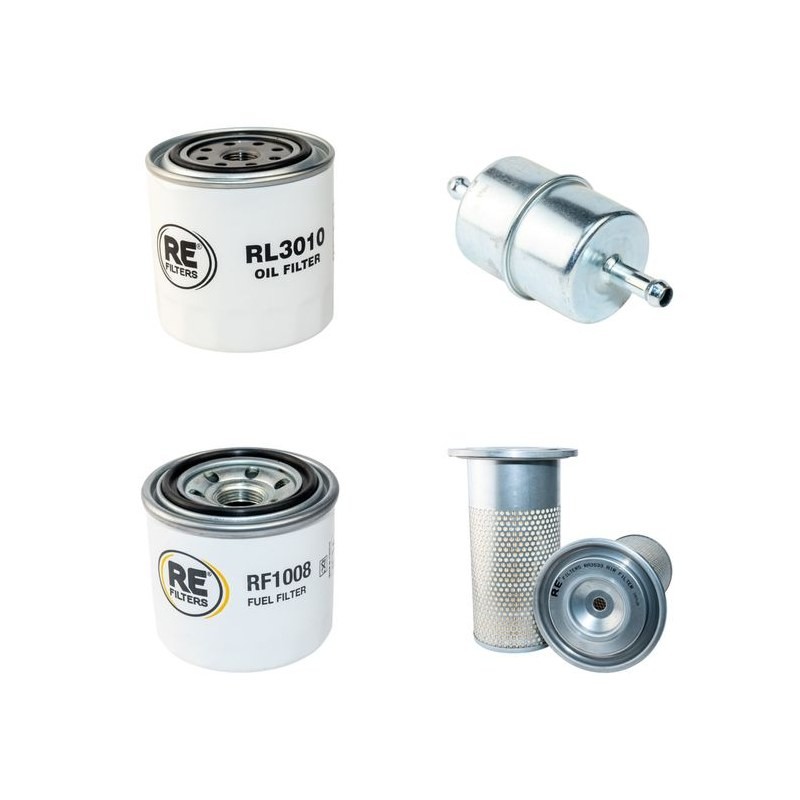 Case CK36 Filter Service Kit - Air - Oil - Fuel Filters