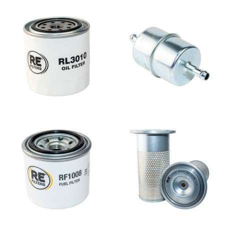 Case CK36 Filter Service Kit - Air - Oil - Fuel Filters
