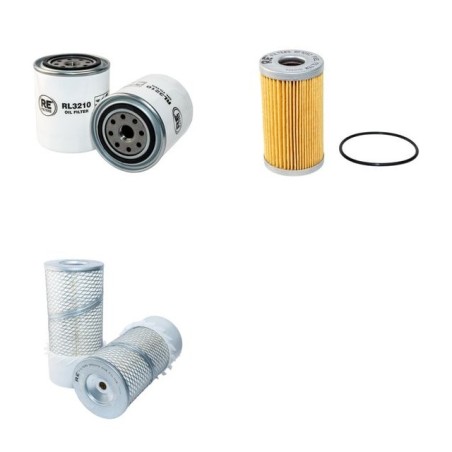 Case CK62 Filter Service Kit - Air - Oil - Fuel Filters