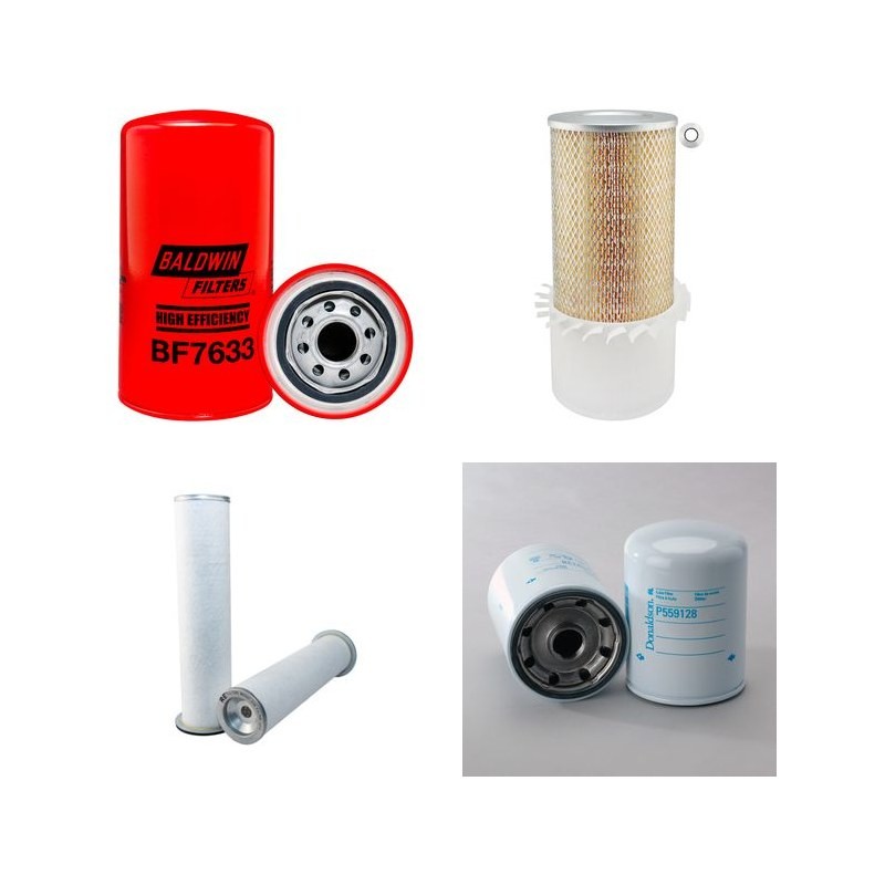 Filter kit suitable for CAT 206BF with Perkins Engine Air Oil Fuel Filters
