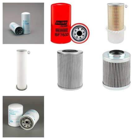 Filter kit suitable for CAT 214B with CAT Engine