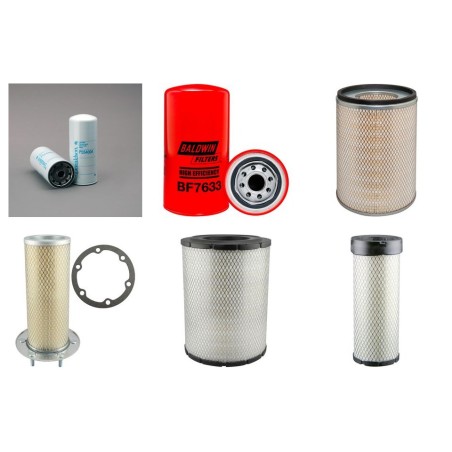 Filter kit suitable for CAT 215 Serial No 96L1-