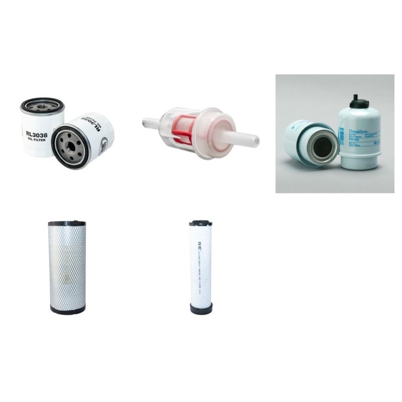 Cat 242B - 242B-2 Filter Service Kit Caterpillar - Air - Oil - Fuel Filters