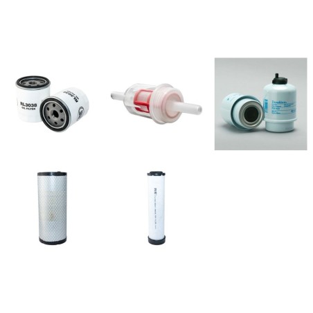 Cat 242B - 242B-2 Filter Service Kit Caterpillar - Air - Oil - Fuel Filters