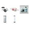 Cat 242B - 242B-2 Filter Service Kit Caterpillar - Air - Oil - Fuel Filters