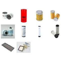 Filter service kit suitable for CAT 302.5C w/Mitsubishi S3L2