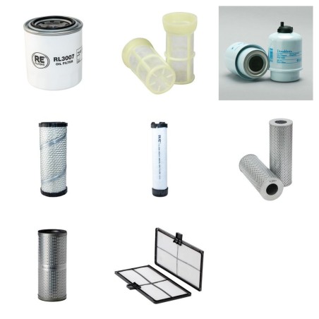 CAT 303 C CR Filter Service Kit w/Mitsubishi S3Q2 Eng.