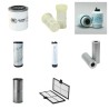 Filter kit suitable for CAT 303CCR with Mitsubishi S3Q2 Engine