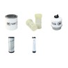 CATERPILLAR 303 C CR Filter Service Kit w/Mitsubishi S3Q2 Eng. Air, Oil, Fuel Filters