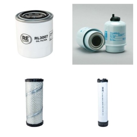 CAT 304 CR ANR1- Filter Service Kit Air Oil Fuel Filters w/CAT 3044C Eng.
