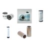 Filter kit suitable for CAT 304CR with CAT 3044C Engine Serial No NAD1-