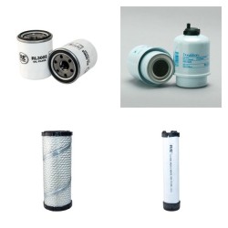 Filter kit suitable for CAT 304CR with CAT 3044C Engine Air Oil Fuel Filters Serial No NAD1-