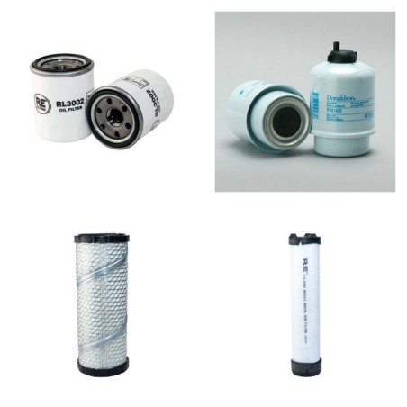 CAT 304 CR NAD1- Filter Service Kit Air Oil Fuel Filters w/CAT 3044C Eng.