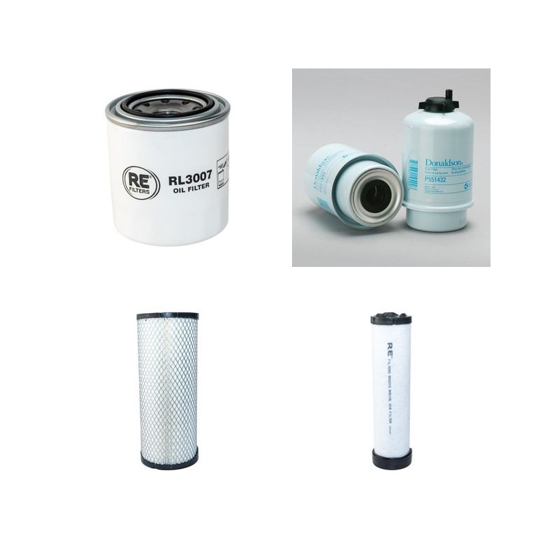 CAT 305.5 D (CR) Filter Service Kit Air Oil Fuel Filters w/Mitsubishi S4Q2-T Eng.