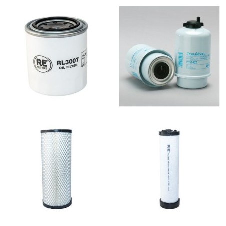 CAT 305.5 D (CR) Filter Service Kit Air Oil Fuel Filters w/Mitsubishi S4Q2-T Eng.