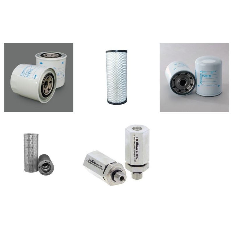Filter kit suitable for CAT 306 Serial No MXH1-