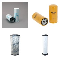 CAT 311C-U Filter Service Kit Air Oil Fuel Filters w/Mitsubishi Eng.