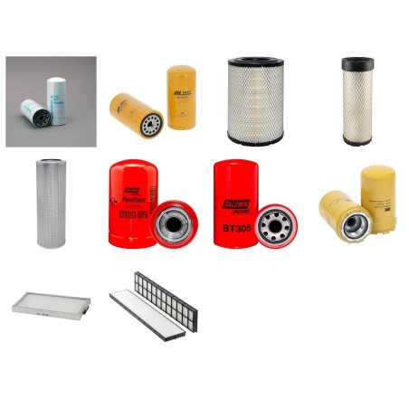 Caterpillar 312C - 312CL Filter Service Kit with  CAat 3054 Engine