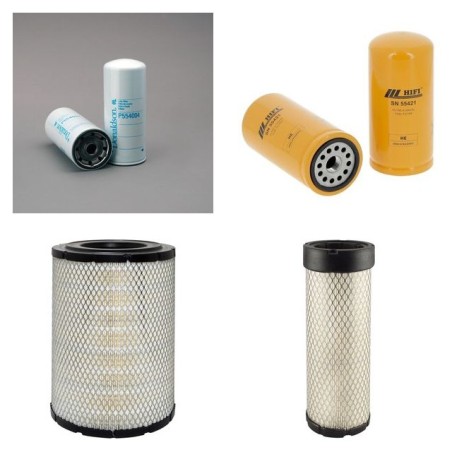 Caterpillar 312C - 312CL Filter Service Kit - Air - Oil - Fuel Filters