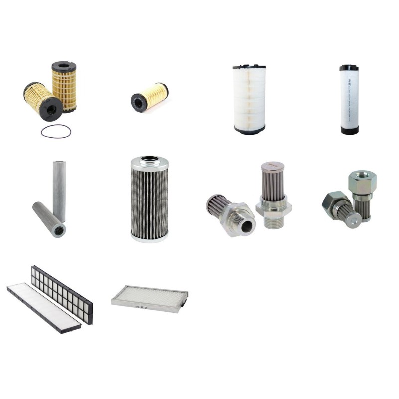 Filter kit suitable for CAT M313C with Perkins 3054E Engine Serial No -engine CRX 4709