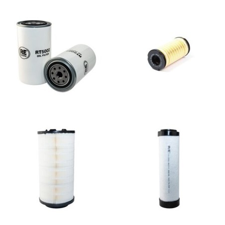 Filter kit suitable for CAT M313C with Perkins 3054E Engine Serial No engine CRX 4710- Air Oil Fuel Filters