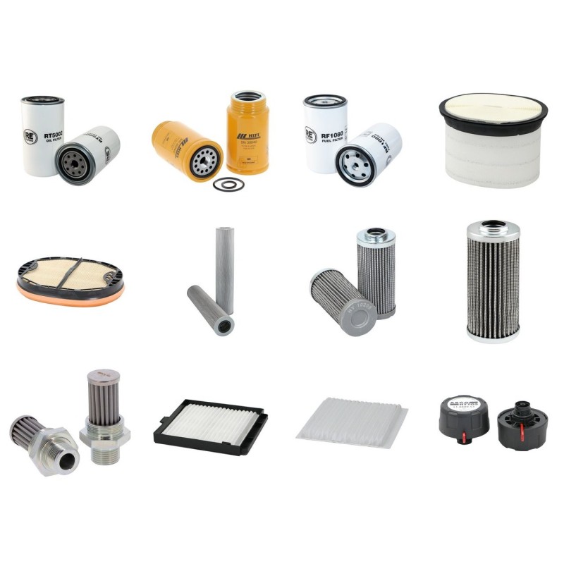 Filter kit suitable for CAT M313D with CAT. C4.4 ACERT Engine