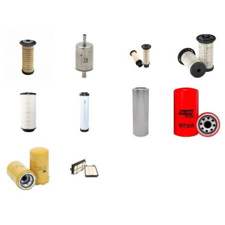 CATERPILLAR 314 E Filter Service Kit with Perkins C 44 Eng