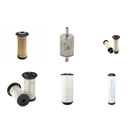 Filter kit suitable for CAT 314E with Perkins C 4.4 Engine Air Oil Fuel Filters