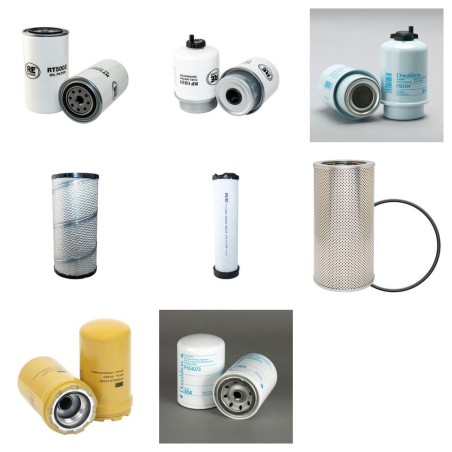 Filter kit suitable for CAT 315 with 3054T Engine Serial No 6BL1/3ZM1/4MM1-