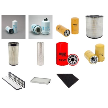 Filter kit suitable for CAT 320C(L/LN) Serial No GLA 02207