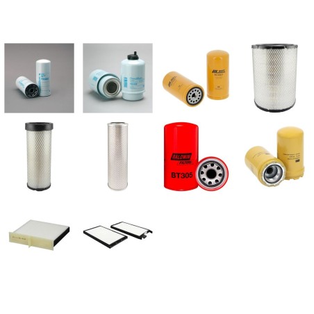 Filter kit suitable for CAT 321C/CR with CAT 3066TA Engine