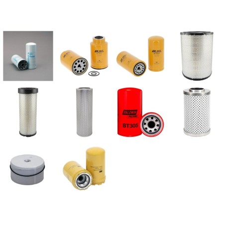 Filter kit suitable for CAT 321CD-LTXA with CAT C 6.4 Engine
