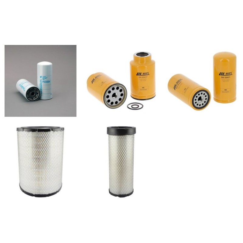 Filter kit suitable for CAT 321CD-LTXA with CAT C 6.4 Engine Air Oil Fuel Filters