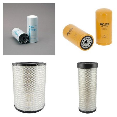 Filter kit suitable for CAT 322(LN) with CAT 3116T Engine Air Oil Fuel Filters