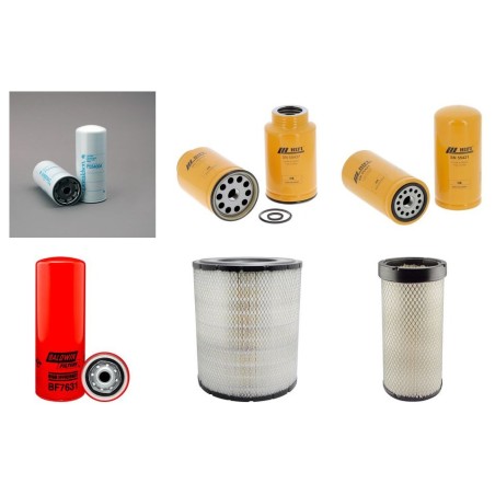 Filter kit suitable for CAT 322C-LN SERIES BFK Air Oil Fuel Filters
