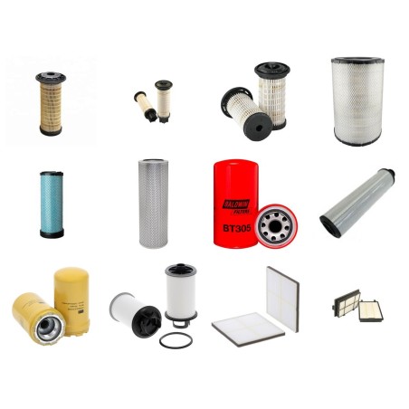 Filter kit suitable for CAT 324E with CATERPILAR C7.1 ACERT Engine YR 2012-